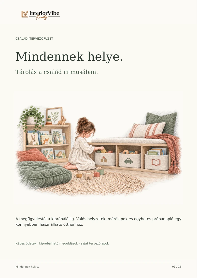 Mindennek helye. borítója