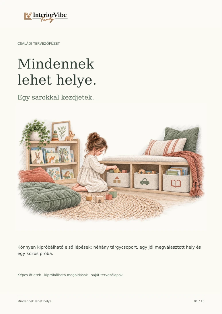 Mindennek lehet helye. borítója